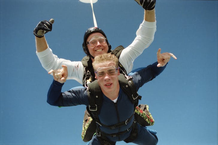 How old do you have to be to go skydiving?